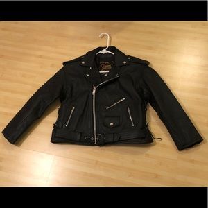 Kids Genuine Leather Jacket by Hasbro